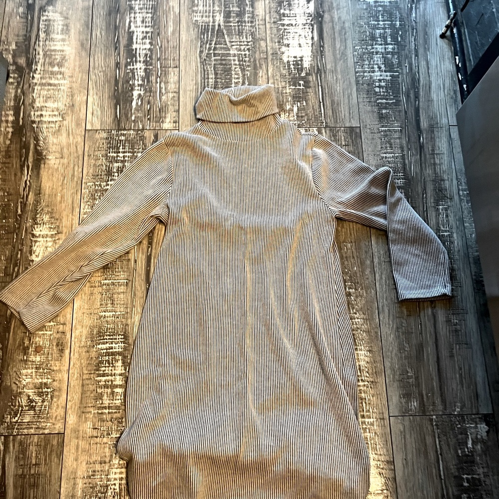Urban Outfitters Striped Turtleneck Sweater Dress Size Small